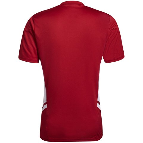 Adidas teamwear Koszulka męska adidas Condivo 22 Jersey czerwona HA6286 Adidas teamwear Koszulka męska adidas Condivo 22 Jersey czerwona HA6286
