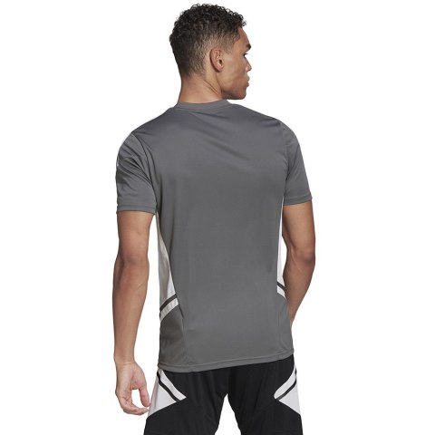 Adidas teamwear Koszulka męska adidas Condivo 22 Jersey szara HD4726 Adidas teamwear Koszulka męska adidas Condivo 22 Jersey szara HD4726