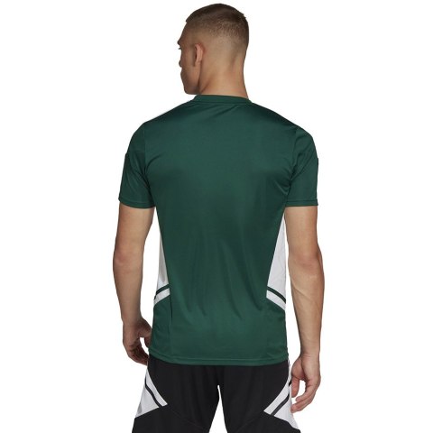Adidas teamwear Koszulka męska adidas Condivo 22 Jersey zielona HE3057 Adidas teamwear Koszulka męska adidas Condivo 22 Jersey zielona HE3057