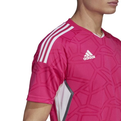 Adidas teamwear Koszulka męska adidas Condivo 22 Match Day Jersey różowa HE2947 Adidas teamwear Koszulka męska adidas Condivo 22 Match Day Jersey różowa HE2947