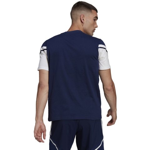 Adidas teamwear Koszulka męska adidas Condivo 22 Tee granatowa HA6267 Adidas teamwear Koszulka męska adidas Condivo 22 Tee granatowa HA6267