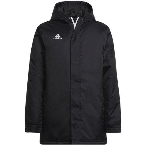 Adidas teamwear Kurtka dla dzieci adidas Entrada 22 Stadium czarna H57569