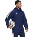 Adidas teamwear Kurtka męska adidas Condivo 22 Stadium Parka granatowa HA6254