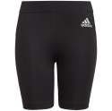 Adidas teamwear Spodenki dla dzieci adidas Techfit Tights czarne H23160