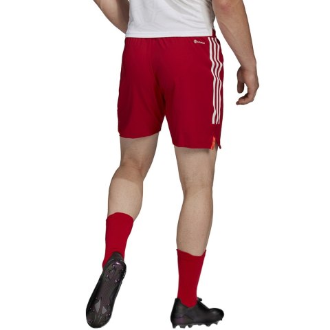 Adidas teamwear Spodenki męskie adidas Condivo 22 Match Day Shorts czerwone HA0600 Adidas teamwear Spodenki męskie adidas Condivo 22 Match Day Shorts czerwone HA0600