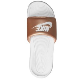 Nike Klapki damskie Nike Victori One Slide brązowo-białe CN9677 900