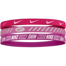 Nike Opaski na włosy Nike Headbands 3.0 różowe N1004527616OS