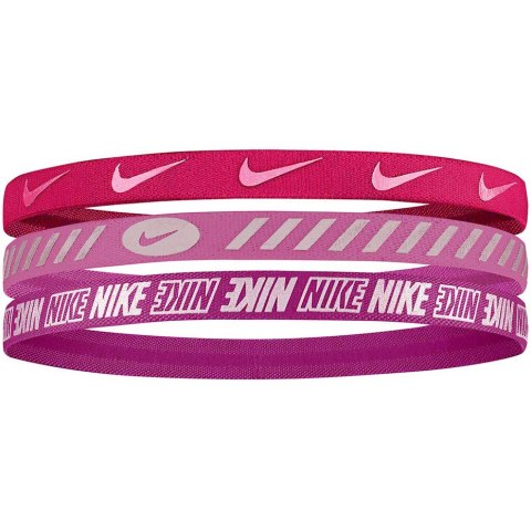 Nike Opaski na włosy Nike Headbands 3.0 różowe N1004527616OS