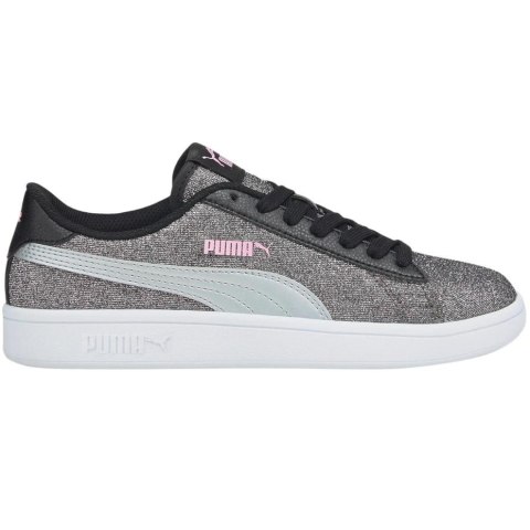 Puma Buty dla dzieci Puma Smash v2 Glitz Glam srebrne 367377 26