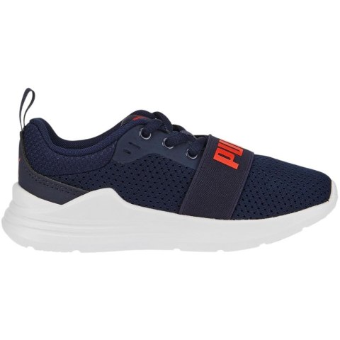 Puma Buty dla dzieci Puma Wired Run PS granatowe 374216 21