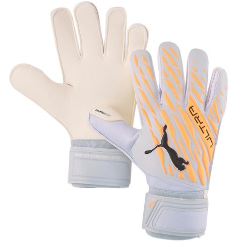 Puma Rękawice bramkarskie Puma Ultra Grip 1 szaro-pomrańczowe 41787 05