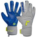 Reusch Rękawice bramkarskie Reusch Attrakt Freegel Fusion Goaliator szaro-niebieskie 5270995 6006