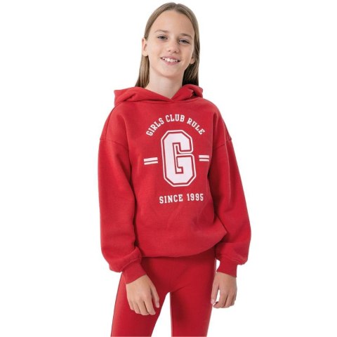 4F Bluza dla dziewczynki 4F czerwona HJZ22 JBLD004 62S 4F Bluza dla dziewczynki 4F czerwona HJZ22 JBLD004 62S