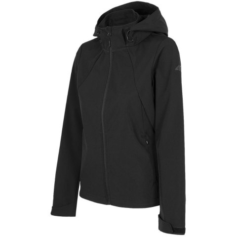 4F Kurtka damska 4F softshell głęboka czerń H4Z22 SFD001 20S