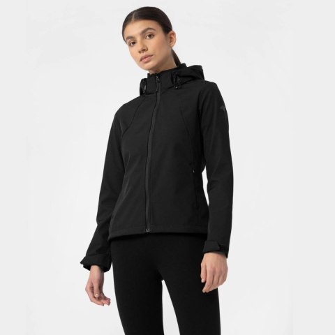 4F Kurtka damska 4F softshell głęboka czerń H4Z22 SFD001 20S 4F Kurtka damska 4F softshell głęboka czerń H4Z22 SFD001 20S