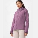 4F Kurtka damska 4F softshell jasny fiolet H4Z22 SFD001 52S