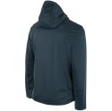 4F Kurtka męska 4F softshell ciemny granat melanż H4Z22 SFM350 30M