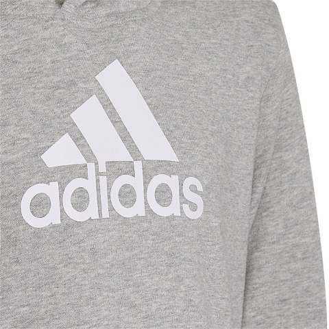 Adidas Bluza dla dzieci adidas Colourblock Hoodie szaro-czarna HN8563 Adidas Bluza dla dzieci adidas Colourblock Hoodie szaro-czarna HN8563
