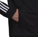 Adidas Bluza męska adidas Primegreen Essentials Warm-Up 3-Stripes czarna H46099