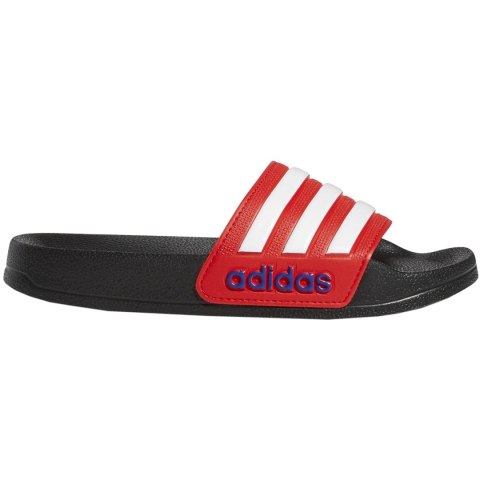 Adidas Klapki dla dzieci adidas Adilette Shower K czarno-czerwone FY8844 Adidas Klapki dla dzieci adidas Adilette Shower K czarno-czerwone FY8844