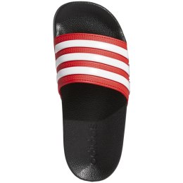 Adidas Klapki dla dzieci adidas Adilette Shower K czarno-czerwone FY8844