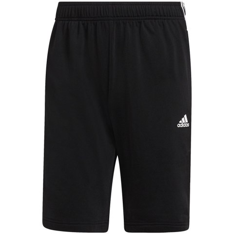 Adidas Spodenki męskie adidas Essentials Warm-Up 3-Stripes czarne H48433