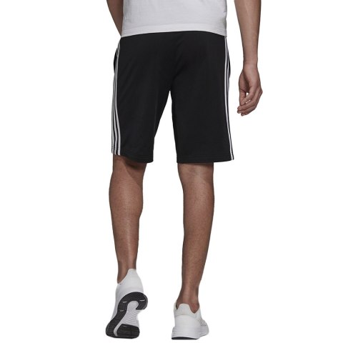 Adidas Spodenki męskie adidas Essentials Warm-Up 3-Stripes czarne H48433 Adidas Spodenki męskie adidas Essentials Warm-Up 3-Stripes czarne H48433