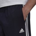 Adidas Spodenki męskie adidas Essentials Warm-Up 3-Stripes granatowe H48434