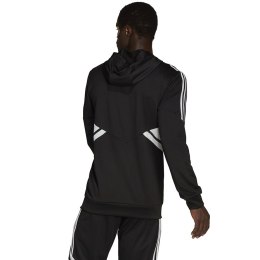 Adidas teamwear Bluza męska adidas Condivo 22 Track Hoodie czarna HD7006