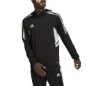 Adidas teamwear Bluza męska adidas Condivo 22 Track Hoodie czarna HD7006