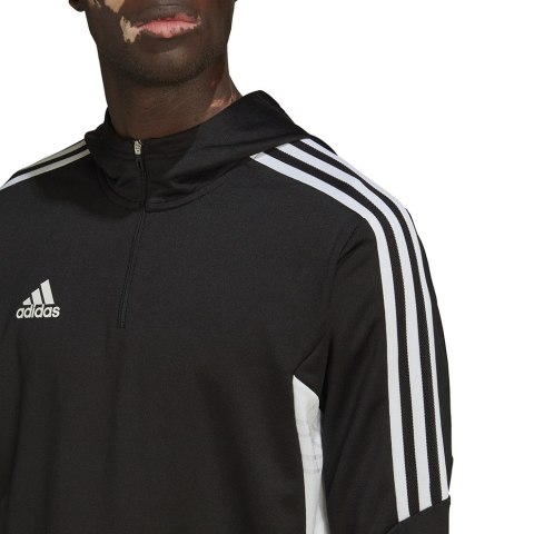 Adidas teamwear Bluza męska adidas Condivo 22 Track Hoodie czarna HD7006 Adidas teamwear Bluza męska adidas Condivo 22 Track Hoodie czarna HD7006