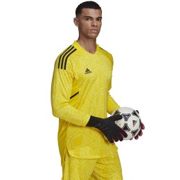 Adidas teamwear Koszulka bramkarska męska adidas Condivo 22 Jersey Long Sleeve żółta HF0137