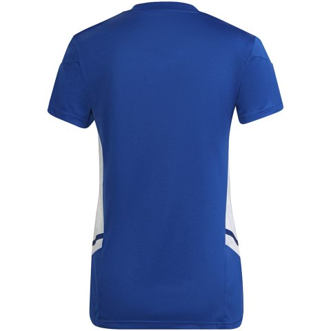 Adidas teamwear Koszulka damska adidas Condivo 22 Jersey niebieska HD4724 Adidas teamwear Koszulka damska adidas Condivo 22 Jersey niebieska HD4724