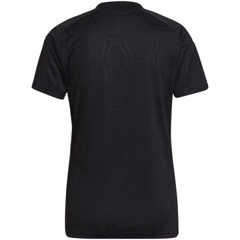 Adidas teamwear Koszulka damska adidas Condivo 22 Match Day czarno-biała HA3541 Adidas teamwear Koszulka damska adidas Condivo 22 Match Day czarno-biała HA3541