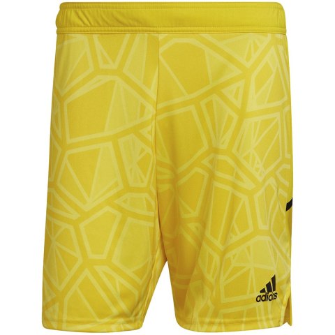 Adidas teamwear Spodenki bramkarskie męskie adidas Condivo 22 żółte HF0141