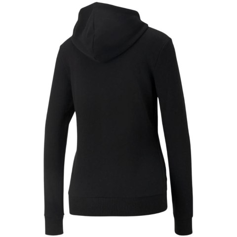 Puma Bluza damska Puma ESS+ Embroidery Hoodie FL czarna 670004 01 Puma Bluza damska Puma ESS+ Embroidery Hoodie FL czarna 670004 01