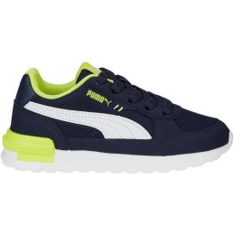 Puma Buty dla dzieci Puma Graviton AC PS granatowo-zielone 381988 14