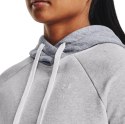 Under Armour Bluza damska Under Armour Rival Fleece CB Hoodie szara 1373031 014