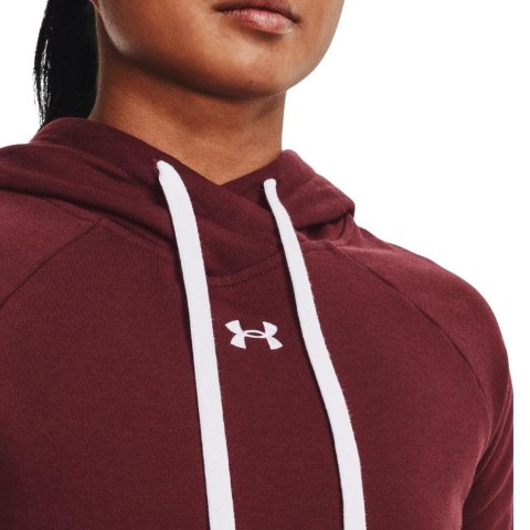 Under Armour Bluza damska Under Armour Rival Fleece HB Hoodie czerwona 1356317 690 Under Armour Bluza damska Under Armour Rival Fleece HB Hoodie czerwona 1356317 690