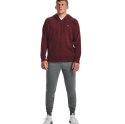 Under Armour Bluza męska Under Armour Rival Fleece FZ Hoodie bordowa 1357111 690