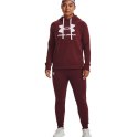 Under Armour Spodnie damskie Under Armour Rival Fleece bordowe 1356416 690