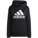 Adidas Bluza damska adidas Aeroready Big Logo Hoodie czarna HD3906