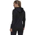 Adidas Bluza damska adidas Aeroready Big Logo Hoodie czarna HD3906