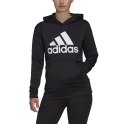 Adidas Bluza damska adidas Aeroready Big Logo Hoodie czarna HD3906