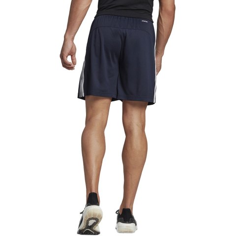 Adidas Spodenki męskie adidas Primeblue Designed To Move Sport 3-Stripes granatowe HM4807 Adidas Spodenki męskie adidas Primeblue Designed To Move Sport 3-Stripes granatowe HM4807