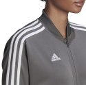 Adidas teamwear Bluza damska adidas Condivo 22 Track Jacket Full Zip szaro-biała HD2280