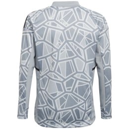 Adidas teamwear Koszulka bramkarska dla dzieci adidas Condivo 22 Long Sleeve Jersey szara HB1646