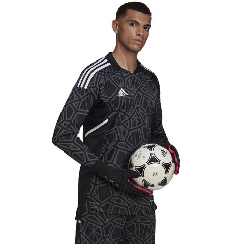 Adidas teamwear Koszulka bramkarska męska adidas Condivo 22 Jersey Long Sleeve czarna HB1615 Adidas teamwear Koszulka bramkarska męska adidas Condivo 22 Jersey Long Sleeve czarna HB1615
