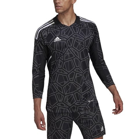 Adidas teamwear Koszulka bramkarska męska adidas Condivo 22 Jersey Long Sleeve czarna HB1615 Adidas teamwear Koszulka bramkarska męska adidas Condivo 22 Jersey Long Sleeve czarna HB1615