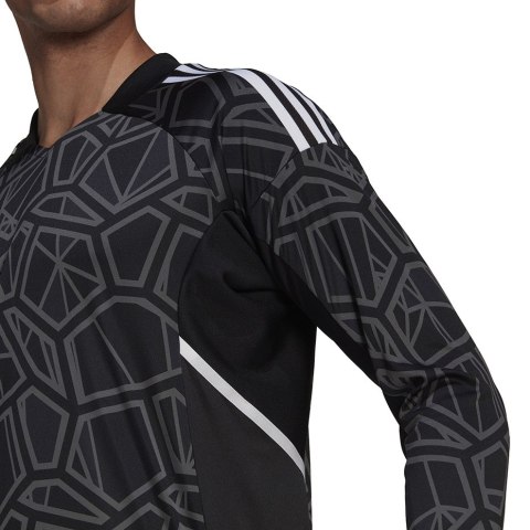Adidas teamwear Koszulka bramkarska męska adidas Condivo 22 Jersey Long Sleeve czarna HB1615 Adidas teamwear Koszulka bramkarska męska adidas Condivo 22 Jersey Long Sleeve czarna HB1615